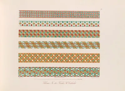Ornamente Aller Klassischen Kunst Epochen Nach Den Originalien In Ihren Eigenthu%cc%88mlichen Farben Pl 022