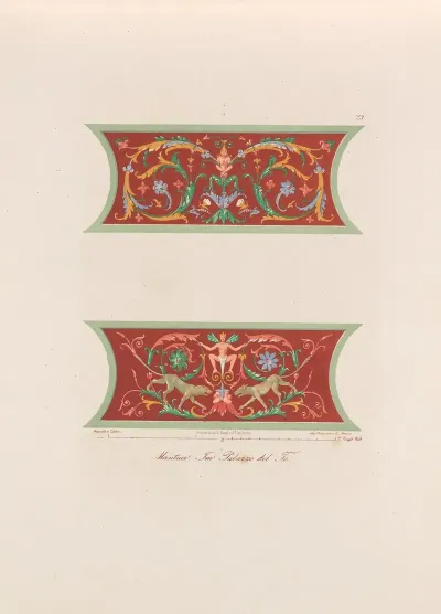 Ornamente Aller Klassischen Kunst Epochen Nach Den Originalien In Ihren Eigenthu%cc%88mlichen Farben Pl 023