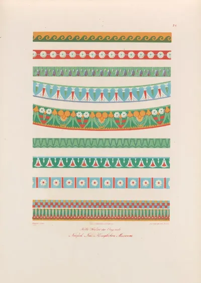 Ornamente Aller Klassischen Kunst Epochen Nach Den Originalien In Ihren Eigenthu%cc%88mlichen Farben Pl 024