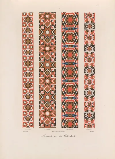 Ornamente Aller Klassischen Kunst Epochen Nach Den Originalien In Ihren Eigenthu%cc%88mlichen Farben Pl 027
