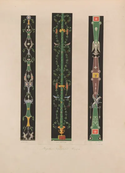 Ornamente Aller Klassischen Kunst Epochen Nach Den Originalien In Ihren Eigenthu%cc%88mlichen Farben Pl 033