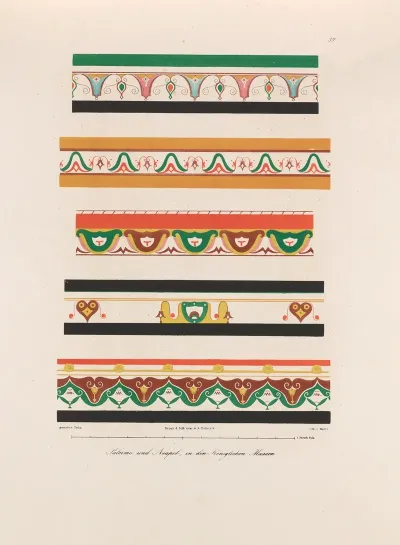 Ornamente Aller Klassischen Kunst Epochen Nach Den Originalien In Ihren Eigenthu%cc%88mlichen Farben Pl 039