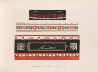 Ornamente Aller Klassischen Kunst Epochen Nach Den Originalien In Ihren Eigenthu%cc%88mlichen Farben Pl 043