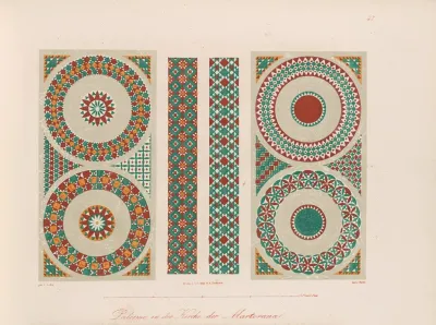 Ornamente Aller Klassischen Kunst Epochen Nach Den Originalien In Ihren Eigenthu%cc%88mlichen Farben Pl 047