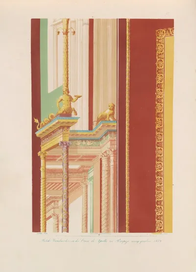 Ornamente Aller Klassischen Kunst Epochen Nach Den Originalien In Ihren Eigenthu%cc%88mlichen Farben Pl 052