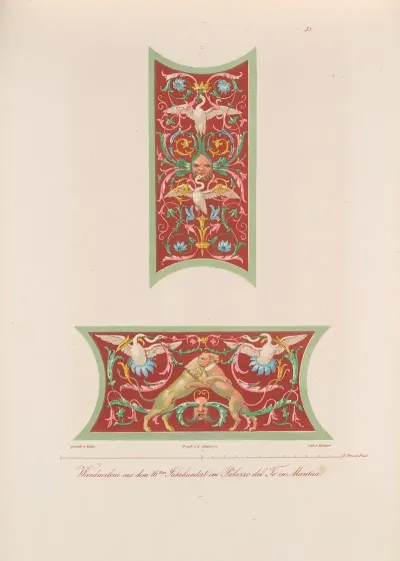 Ornamente Aller Klassischen Kunst Epochen Nach Den Originalien In Ihren Eigenthu%cc%88mlichen Farben Pl 055