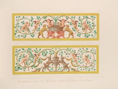 Ornamente Aller Klassischen Kunst Epochen Nach Den Originalien In Ihren Eigenthu%cc%88mlichen Farben Pl 056