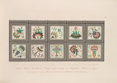 Ornamente Aller Klassischen Kunst Epochen Nach Den Originalien In Ihren Eigenthu%cc%88mlichen Farben Pl 057