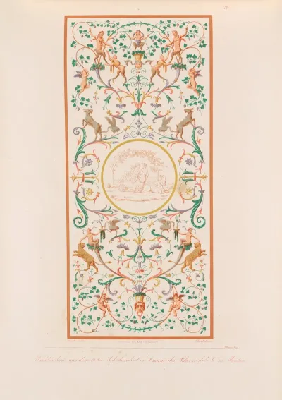 Ornamente Aller Klassischen Kunst Epochen Nach Den Originalien In Ihren Eigenthu%cc%88mlichen Farben Pl 070