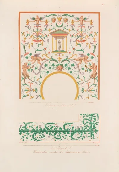 Ornamente Aller Klassischen Kunst Epochen Nach Den Originalien In Ihren Eigenthu%cc%88mlichen Farben Pl 076