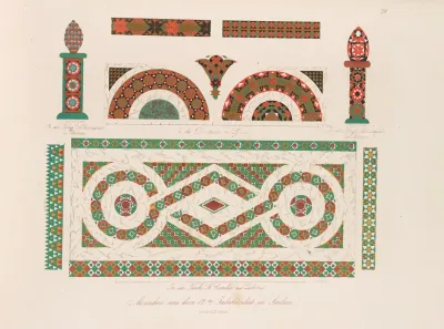 Ornamente Aller Klassischen Kunst Epochen Nach Den Originalien In Ihren Eigenthu%cc%88mlichen Farben Pl 078