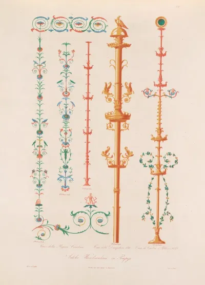 Ornamente Aller Klassischen Kunst Epochen Nach Den Originalien In Ihren Eigenthu%cc%88mlichen Farben Pl 079