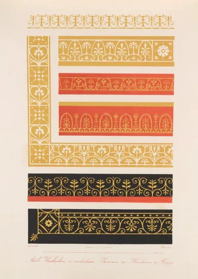 Ornamente Aller Klassischen Kunst Epochen Nach Den Originalien In Ihren Eigenthu%cc%88mlichen Farben Pl 080