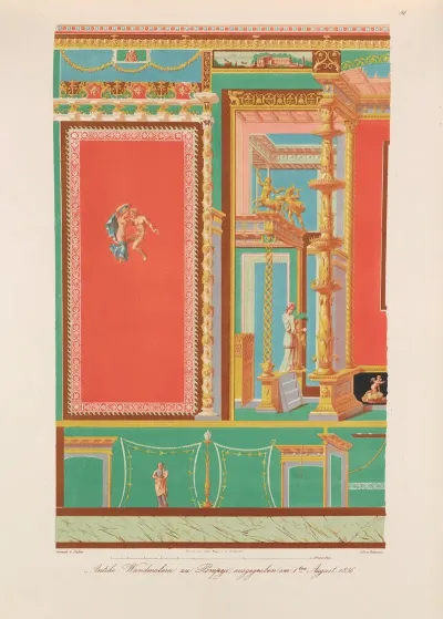 Ornamente Aller Klassischen Kunst Epochen Nach Den Originalien In Ihren Eigenthu%cc%88mlichen Farben Pl 081