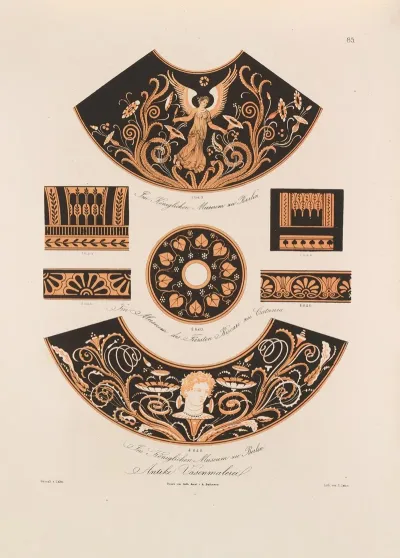 Ornamente Aller Klassischen Kunst Epochen Nach Den Originalien In Ihren Eigenthu%cc%88mlichen Farben Pl 085