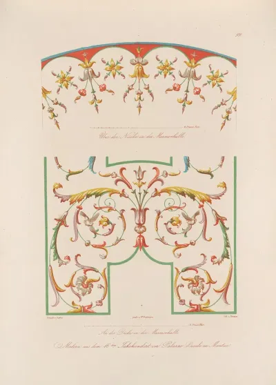 Ornamente Aller Klassischen Kunst Epochen Nach Den Originalien In Ihren Eigenthu%cc%88mlichen Farben Pl 099