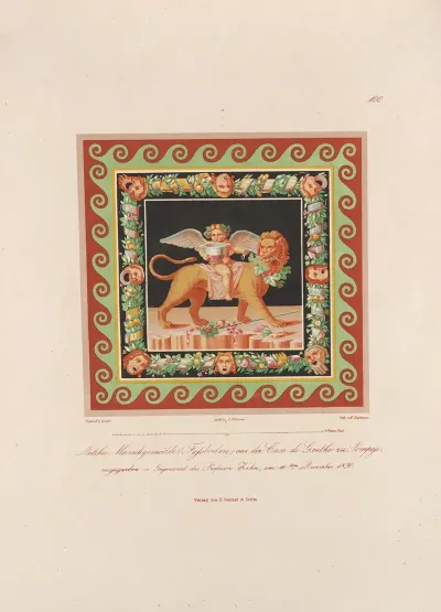 Ornamente Aller Klassischen Kunst Epochen Nach Den Originalien In Ihren Eigenthu%cc%88mlichen Farben Pl 100