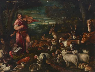 Orpheus Charming The Animals 2