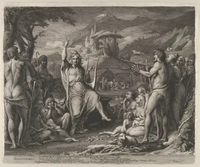 Orpheus Instructing A Savage People In Theology And The Arts Of Social Life