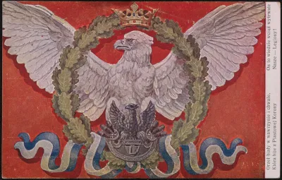 Orzel Bialy W Wawrzynie I Chwale Ktora Bije Z Piastowej Korony