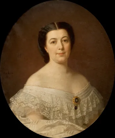 Oscara Fredrica Leopoldina Wahlstrom 1828 1895