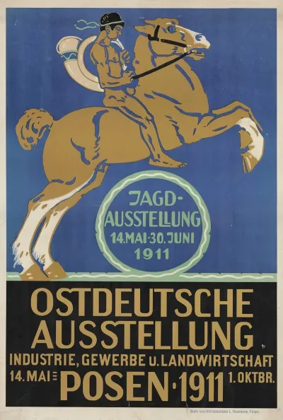 Ostdeutsche Ausstellung Gndustrie Gawerbe U Landwirtschaft 14 Mai 1 Oktobr Posen 1911 2