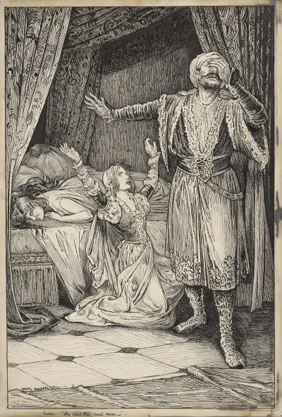 Othello Emilia She Loved Thee Cruel Moor