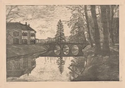 Oude Hof In Bergen 2