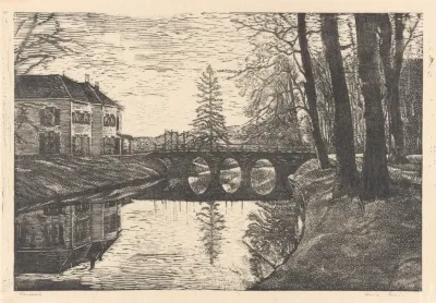 Oude Hof In Bergen