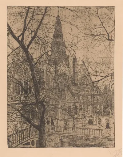 Oude Kerk In Amsterdam