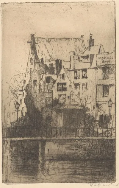 Oudezijds Kolk In Amsterdam