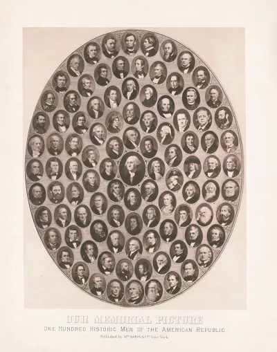 Our Memorial Picture One Hundred Historical Men Of The American Republic 2