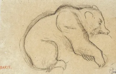 Ours Accroupi