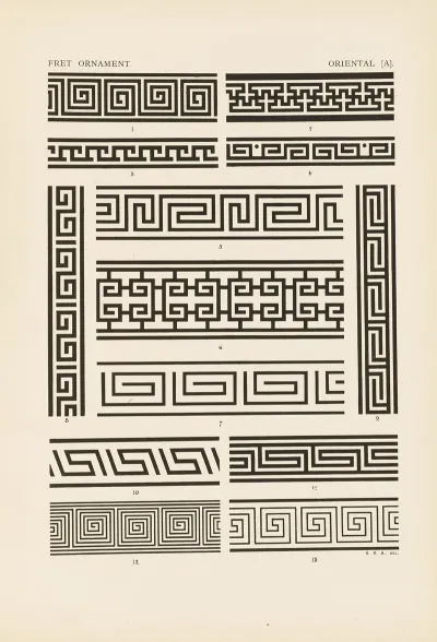 Outlines Of Ornament In The Leading Styles Pl 04