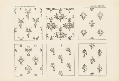 Outlines Of Ornament In The Leading Styles Pl 16