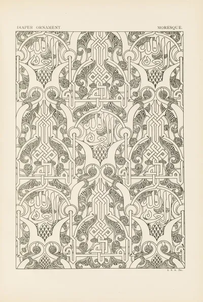 Outlines Of Ornament In The Leading Styles Pl 21