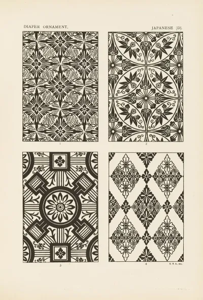 Outlines Of Ornament In The Leading Styles Pl 27