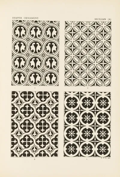 Outlines Of Ornament In The Leading Styles Pl 31