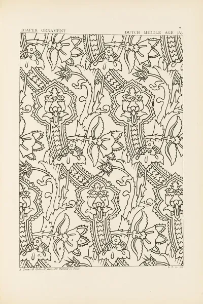 Outlines Of Ornament In The Leading Styles Pl 33