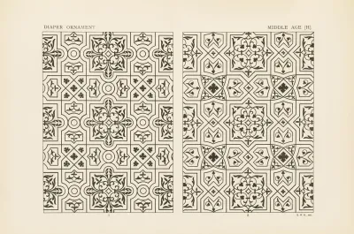 Outlines Of Ornament In The Leading Styles Pl 40