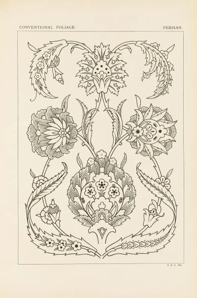 Outlines Of Ornament In The Leading Styles Pl 51