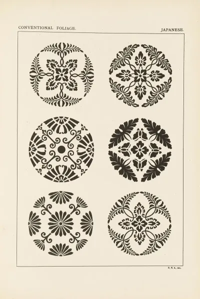 Outlines Of Ornament In The Leading Styles Pl 52