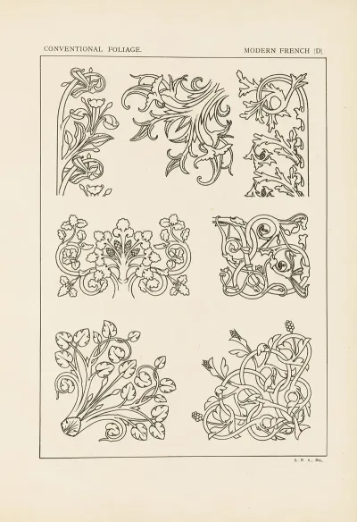 Outlines Of Ornament In The Leading Styles Pl 59