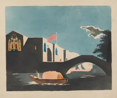 Outside A Castle