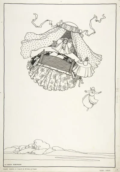 Over Farms And Fields And Rivers And Ponds Cosey Hokie Topsy Turvy Tales
