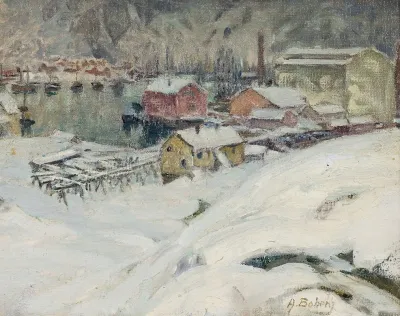 Overcast Weather Study From North Norway