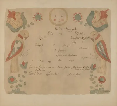 Pa German Birth Certificate 5