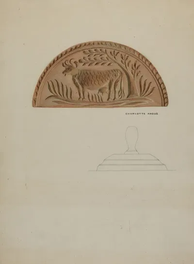 Pa German Butter Mold 11