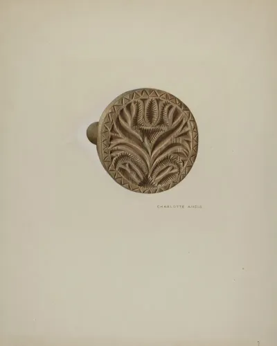 Pa German Butter Mold 18