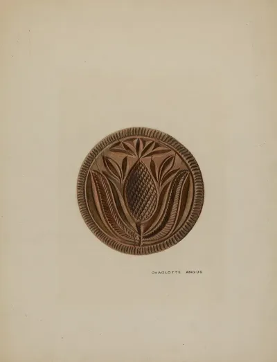 Pa German Butter Mold 21
